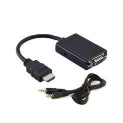 Cabo MD9 Adaptador HDMI para VGA + Audio - 7108